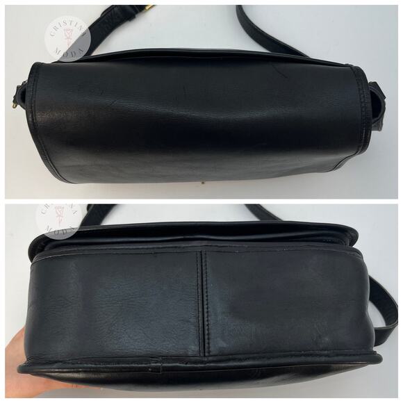 Vintage Coach Ranch Bag 9852 Black 1990's USA - Picture 6 of 10